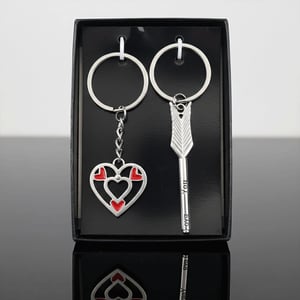 Couple Key Ring Set - Love Arrow