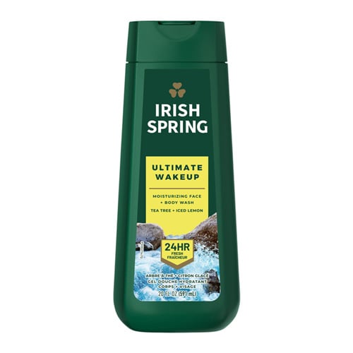 Irish Spring Moisturizing Face + Body Wash 591ml - Ultimate Wakeup•