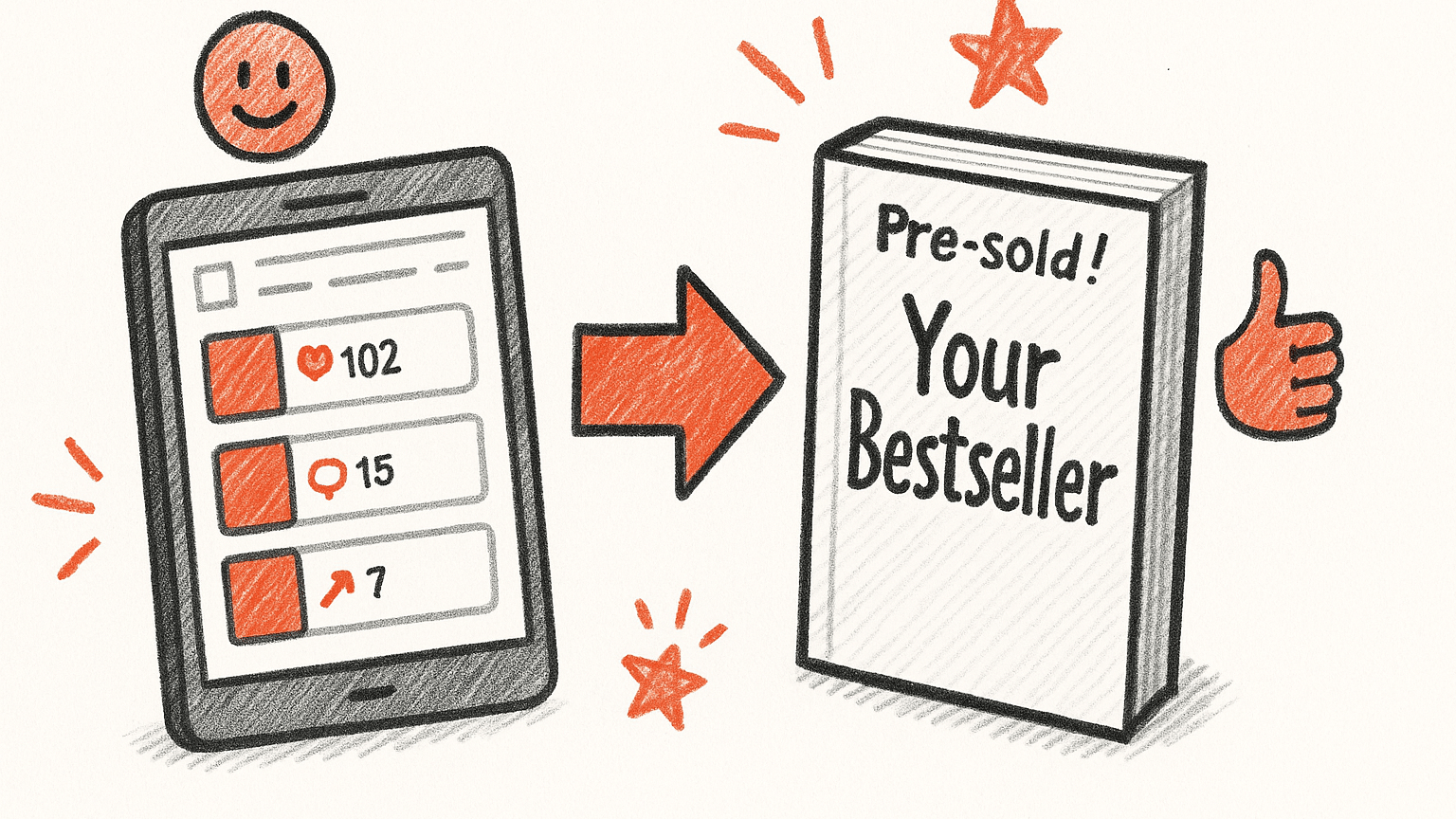 From Social Feed to Bestseller