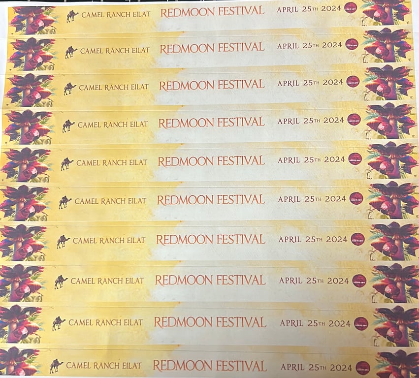 צמידי נייר עם QR Code