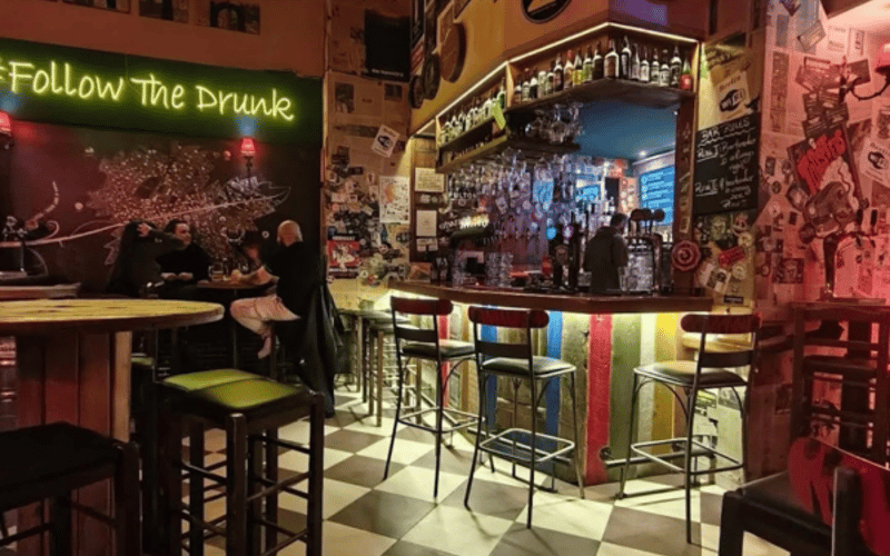Berlin by 5 drunk men