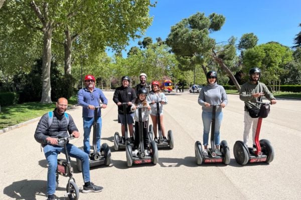 סגווי — סיור בעברית במדריד