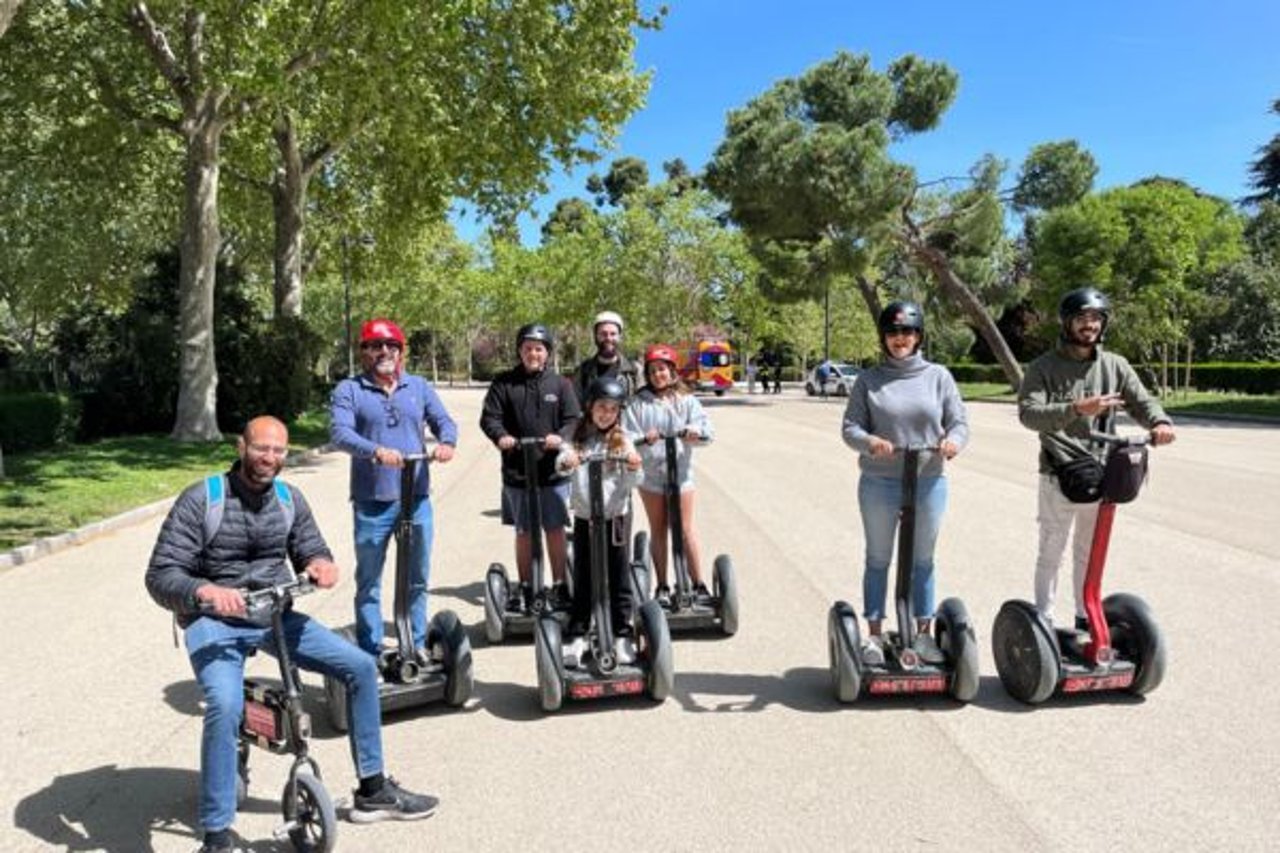 סגווי — סיור בעברית במדריד