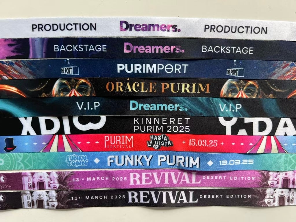 צמידי בד בהתאמה אישית