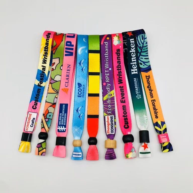 צמידי בד לפסטיבל