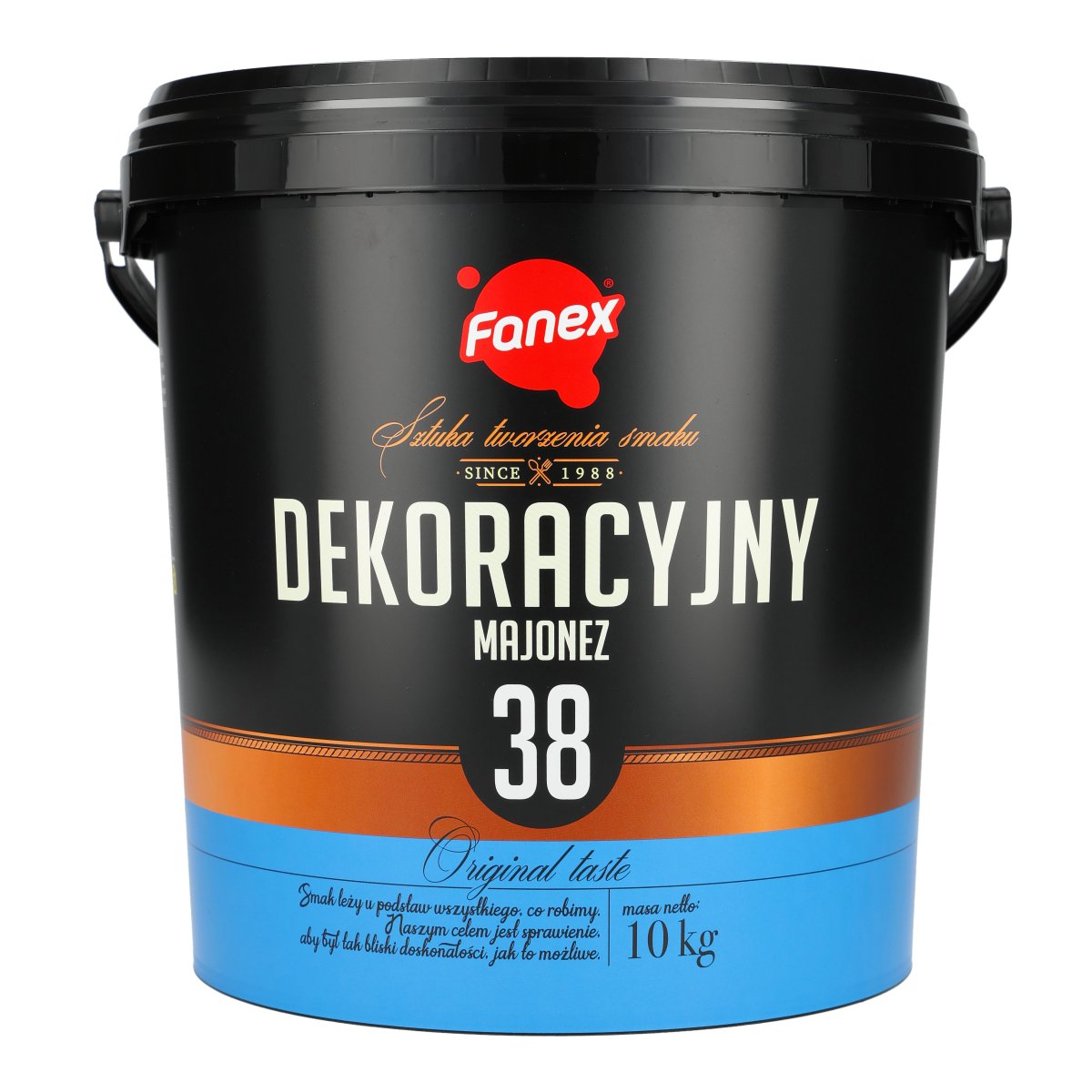 FANEX MAJONEZ DEKORACYJNY 10 KG WIADRO