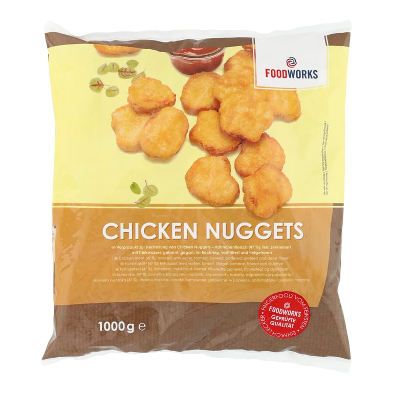 FOODWORKS CHICKEN NUGGETS 1 KG