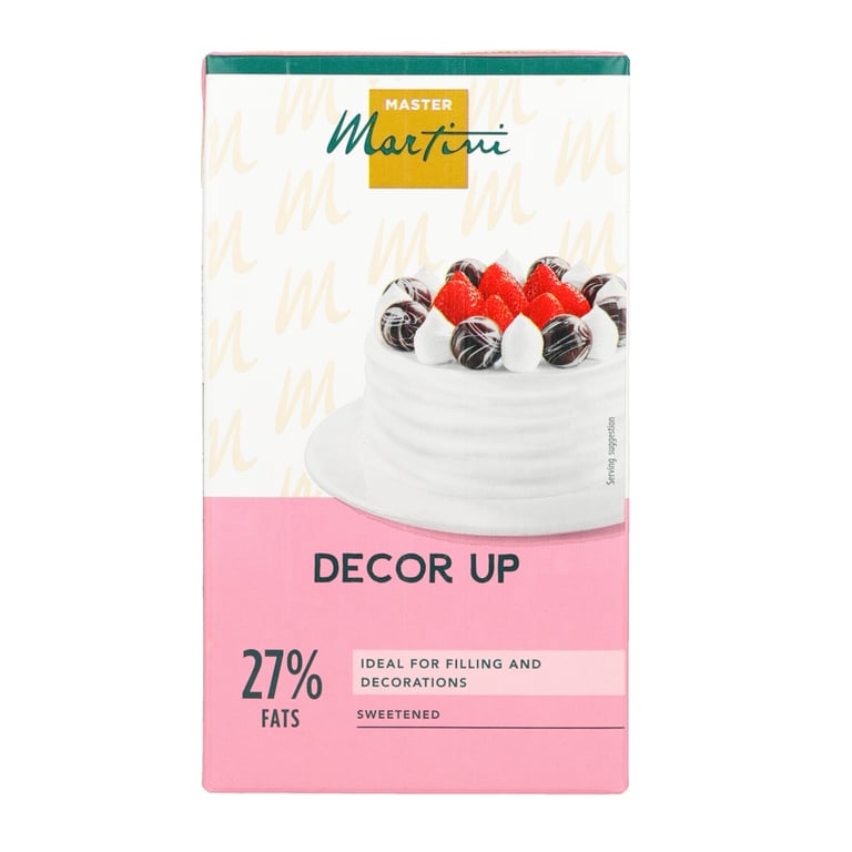 MASTER MARTINI DECOR UP KREM DO DEKORACJI 27% 1 L