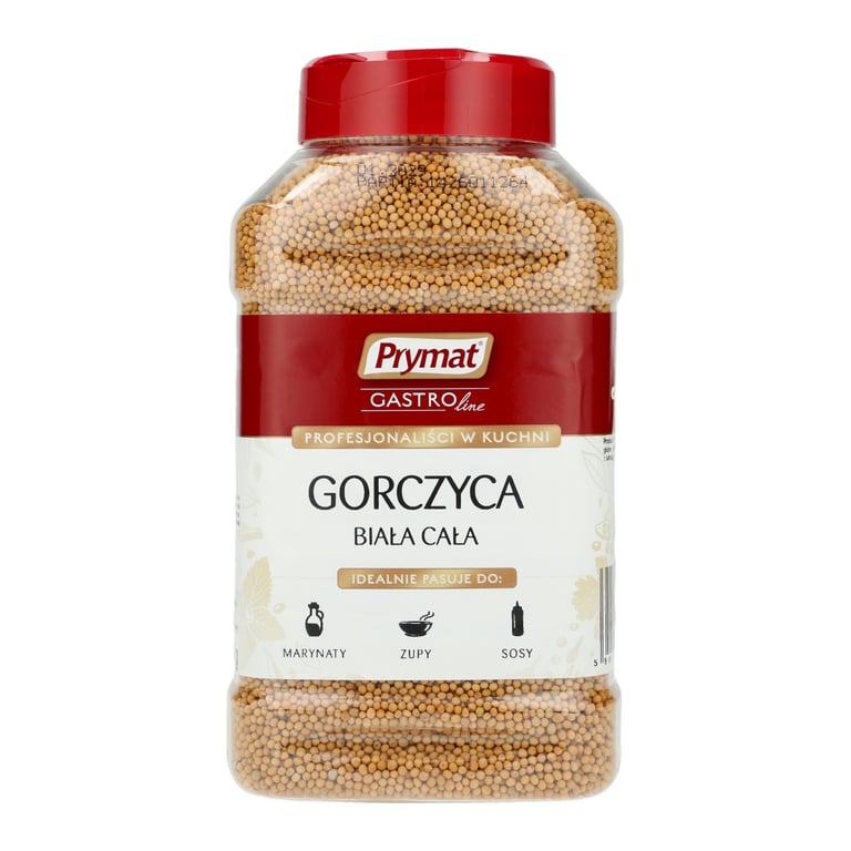 PRYMAT GORCZYCA BIAŁA CAŁA 600 GRAMÓW