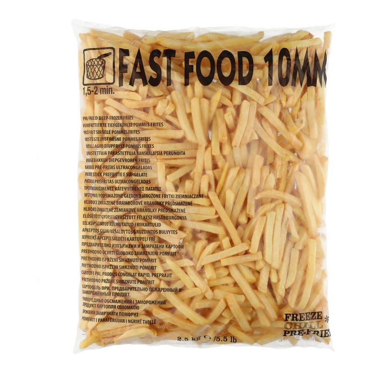 FARM FRYTKI FAST FOOD 10 MM 90 SEKUND 2,5 KG