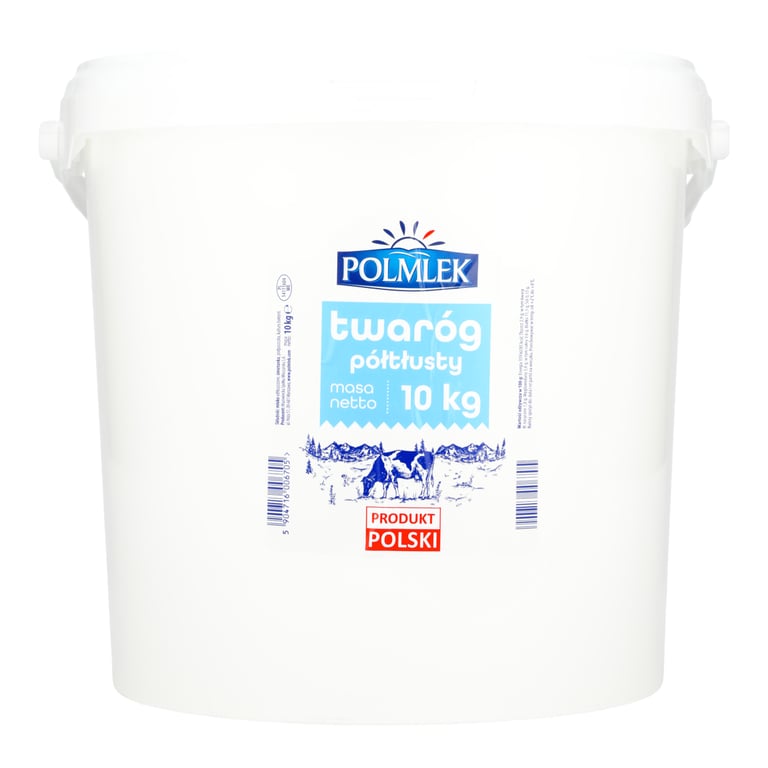 POLMLEK TWARÓG SERNIKOWY PÓŁTŁUSTY 10 KG
