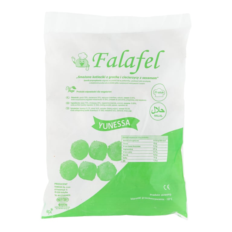 FALAFEL FALAFOOD 1,3 KG 25 SZTUK