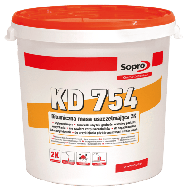 Sopro KDT 754 masa bitumiczna 2K 30 L