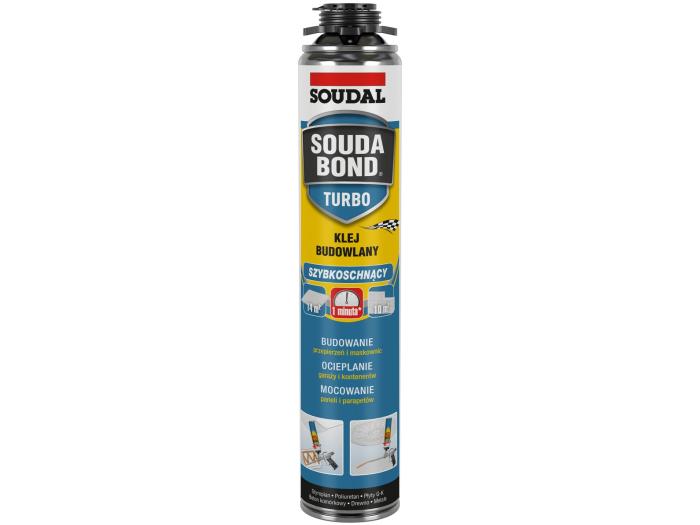 Soudal Soudabond Easy Turbo klej budowlany szybkoschący 750ml