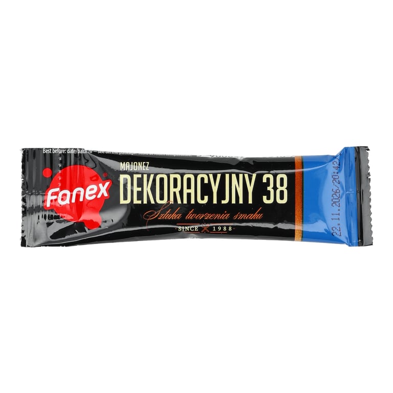 FANEX MAJONEZ DEKORACYJNY 10 GRAMÓW 120 SASZETEK