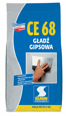 Semin CE-68 gładź gipsowa 5 kg