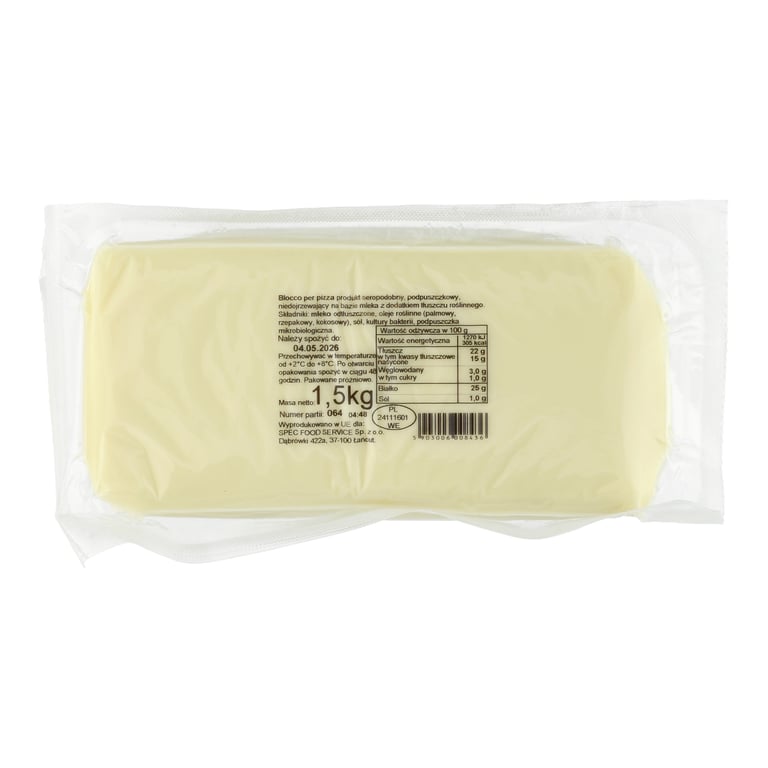 BLOCCO PER PIZZA BLOK 1,5 KG