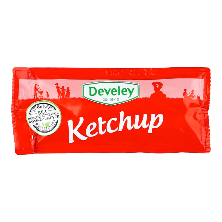 DEVELEY KETCHUP 20 GRAMÓW 350 SASZETEK