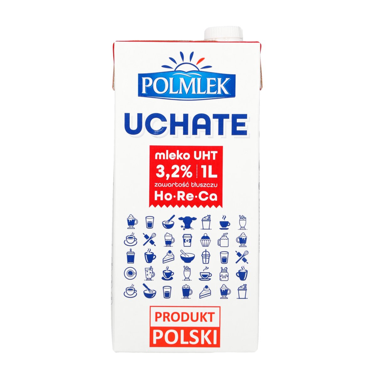 POLMLEK MLEKO UHT 3,2% 1L x 12 SZTUK