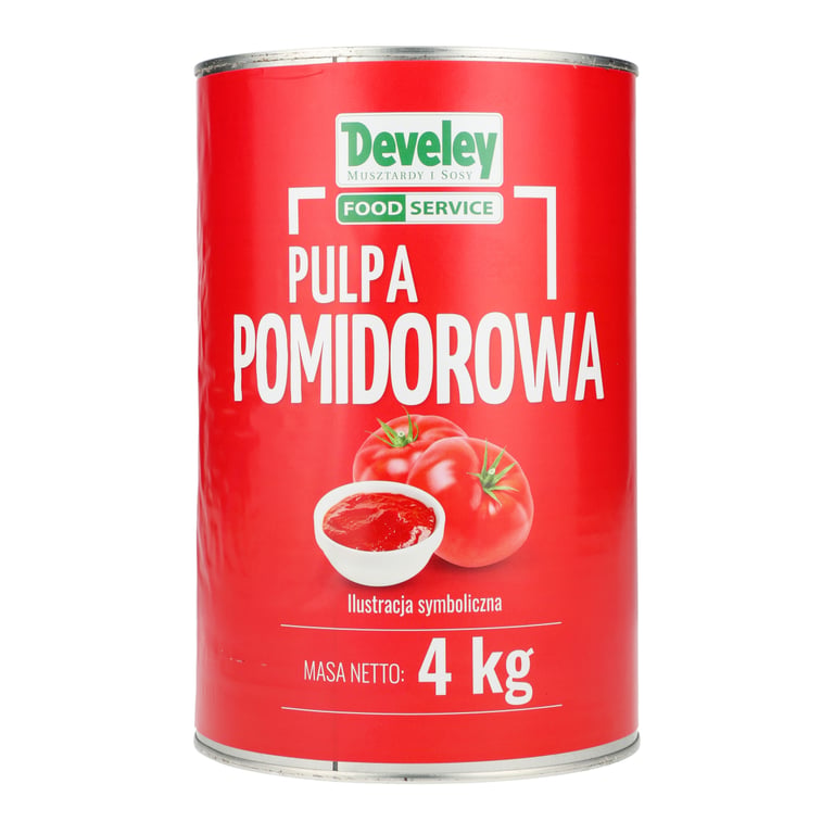 DEVELEY PULPA POMIDOROWA 4 KG PUSZKA