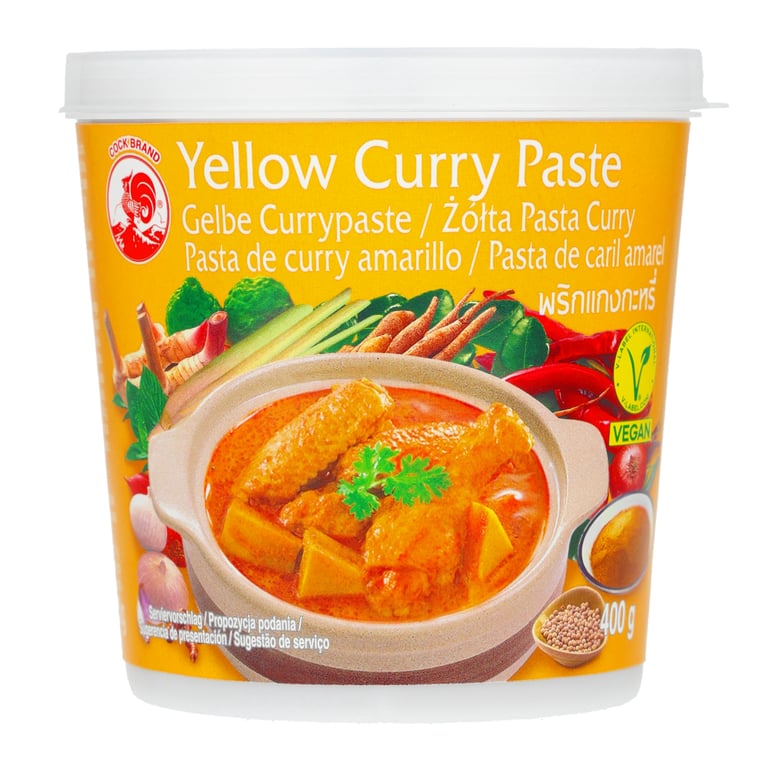COCK PASTA CURRY ŻÓŁTA 400 GRAMÓW
