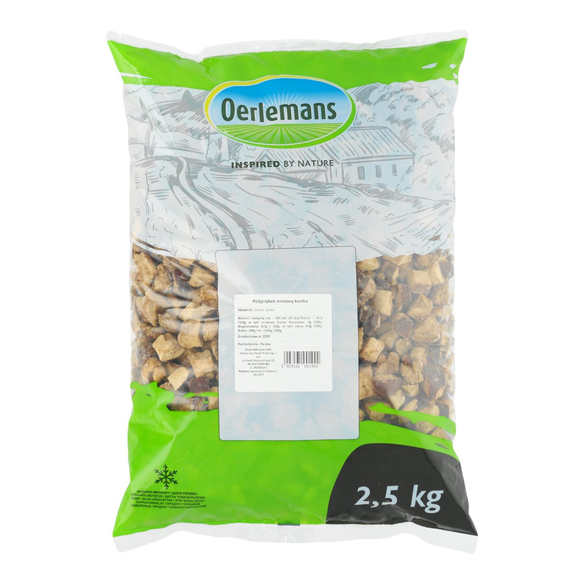 OERLEMANS PODGRZYBEK KOSTKA 2,5 KG