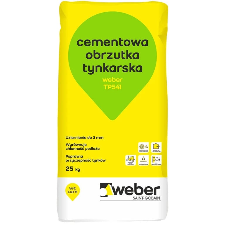Weber TP541 obrzutka tynkarska  25kg