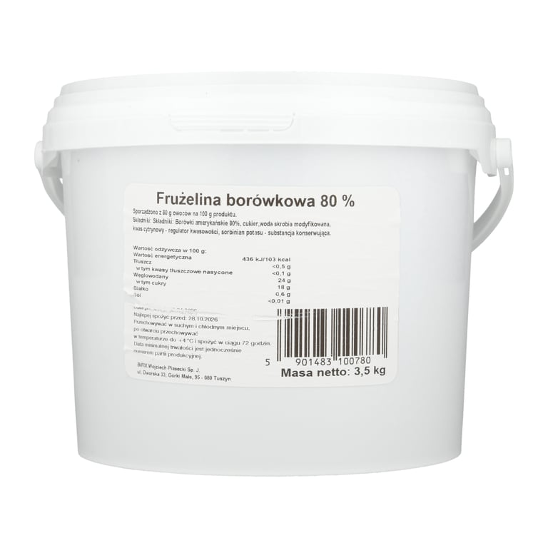 BIFIX FRUŻELINA BORÓWKOWA 80% 3,5 KG