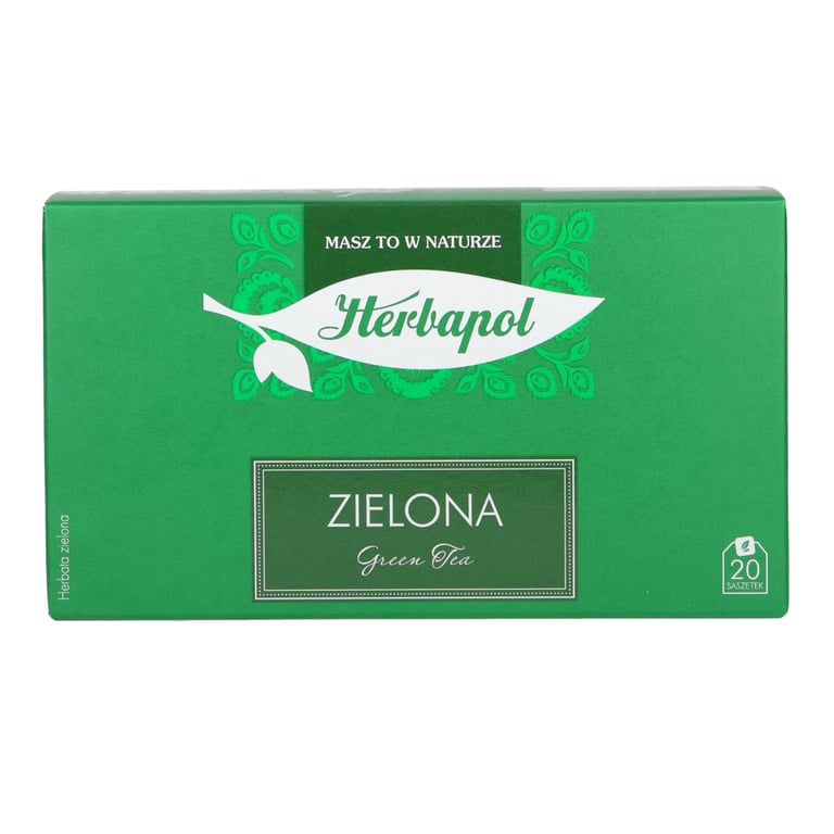 HERBAPOL HERBATA ZIELONA BREKFAST 2 GRAMÓW 20 TOREBEK