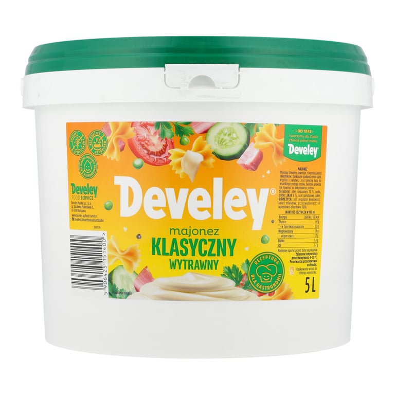 DEVELEY MAJONEZ KLASYCZNY WYTRAWNY 5 KG