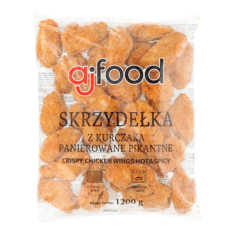 AJFOOD SKRZYDEŁKA Z KURCZAKA PIKANTNE 1,2 KG