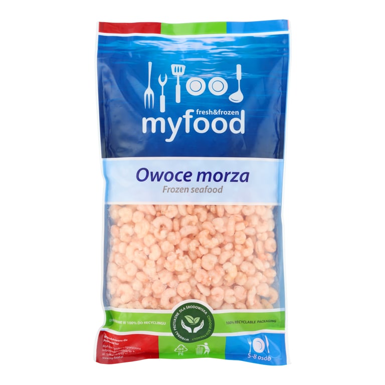 KREWETKI KOKTAJLOWE GOTOWANE OBRANE 1 KG