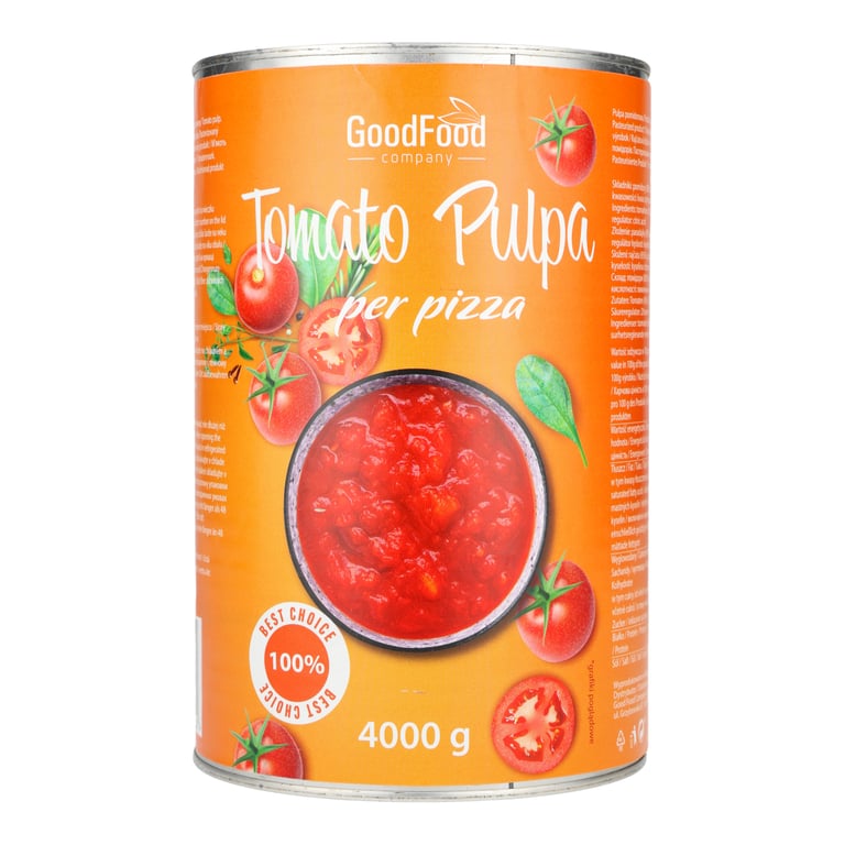 GOODFOOD PULPA POMIDOROWA 4 KG PUSZKA