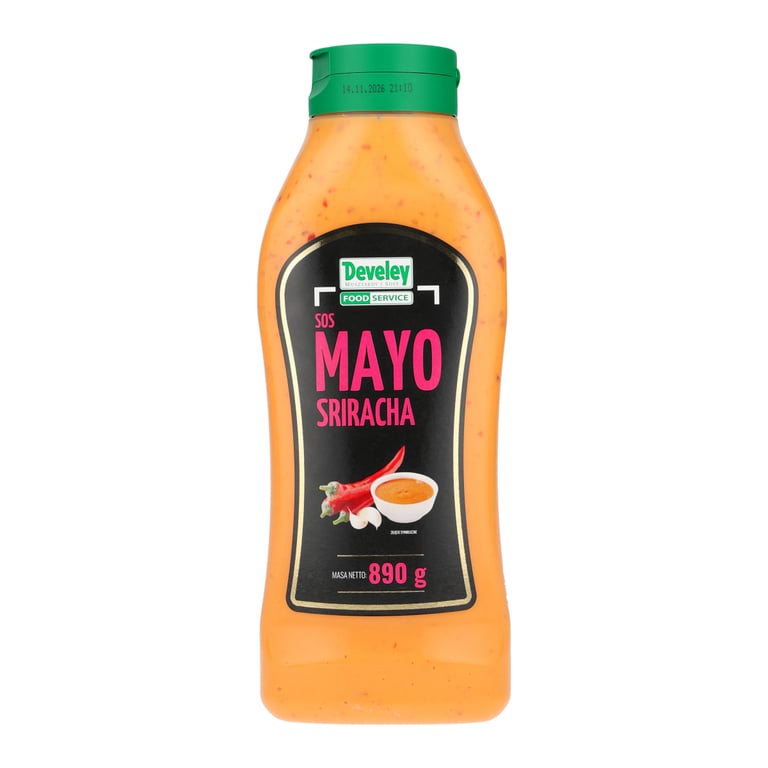 DEVELEY SOS MAYO SRIRACHA 890 GRAMÓW