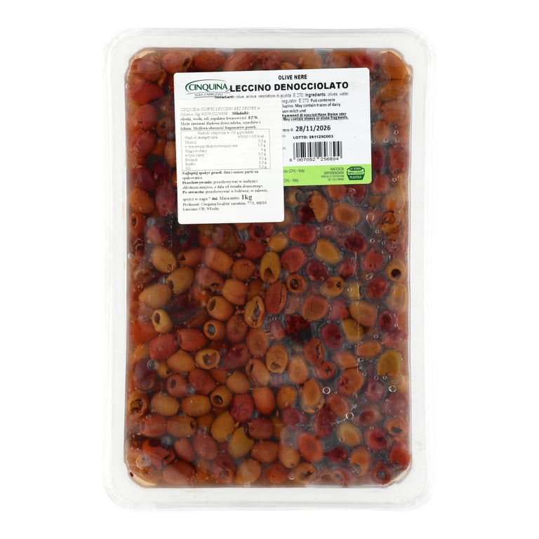 CINQUINA OLIWKI LECCINO BEZ PESTEK 1 KG