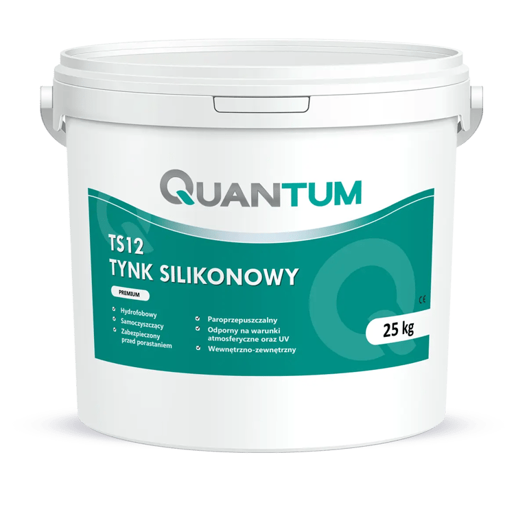 QUANTUM TS12 Tynk Silikonowy 25kg