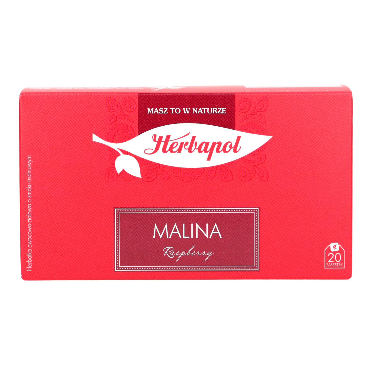 HERBAPOL HERBATA MALINOWA 2 GRAMÓW 20 TOREBEK