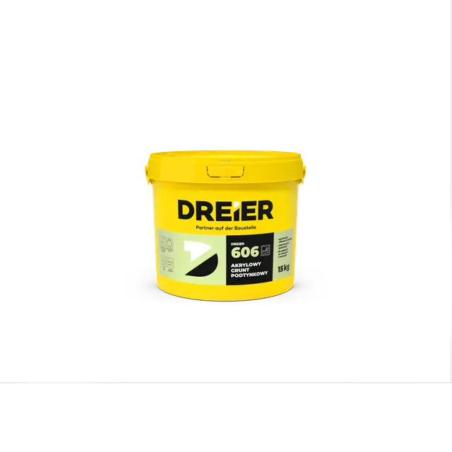 Dreier 606 akrylowy grunt podtynkowy biały 5 kg