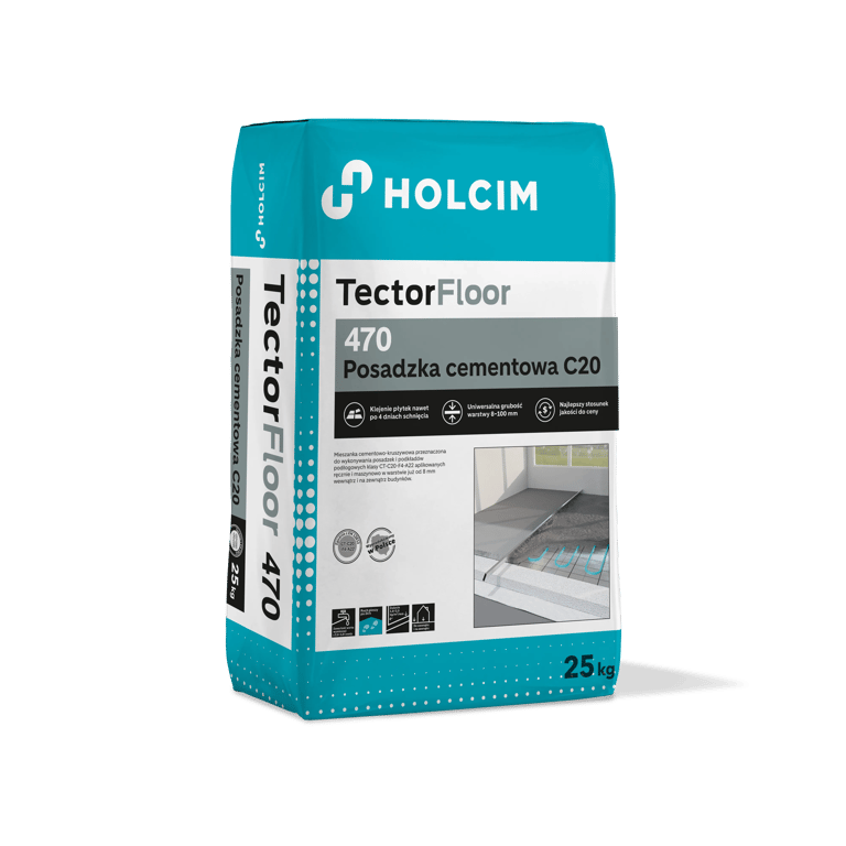 Holcim Tector Floor 470 zaprawa posadzkowa C20 25kg