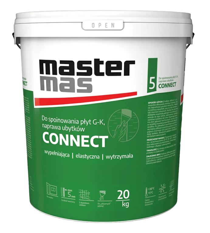 Mastermas Connect gładź szpachlowa  20 kg