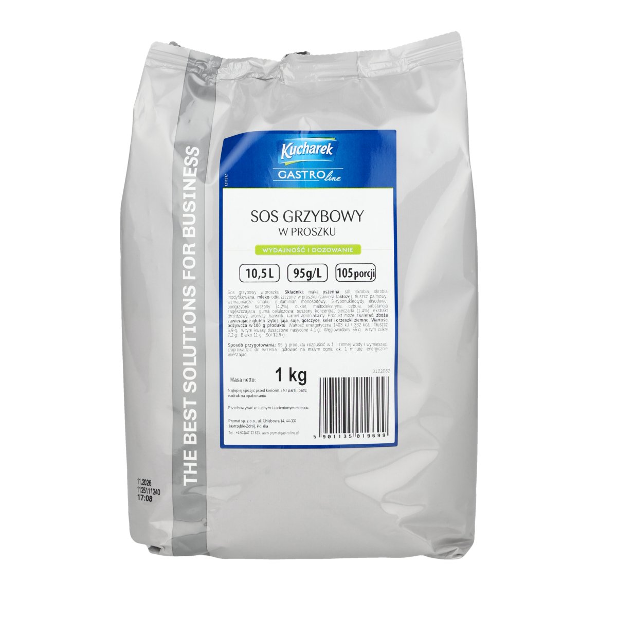 KUCHAREK SOS GRZYBOWY W PROSZKU 1 KG WOREK