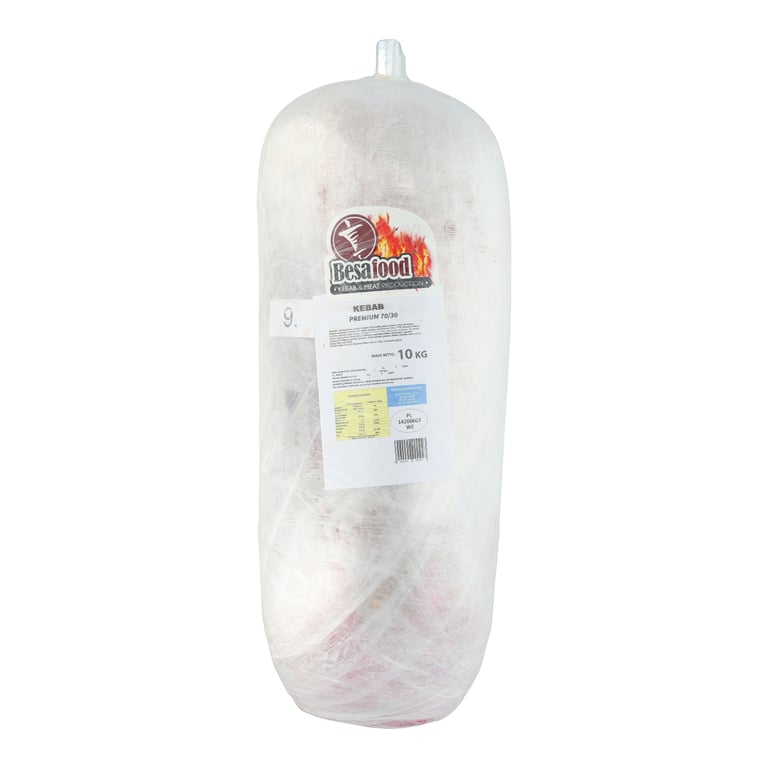 BESA KEBAB PREMIUM WOŁOWY 70/30 10 KG