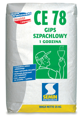 Semin CE-78 gips szpachlowy  20 kg