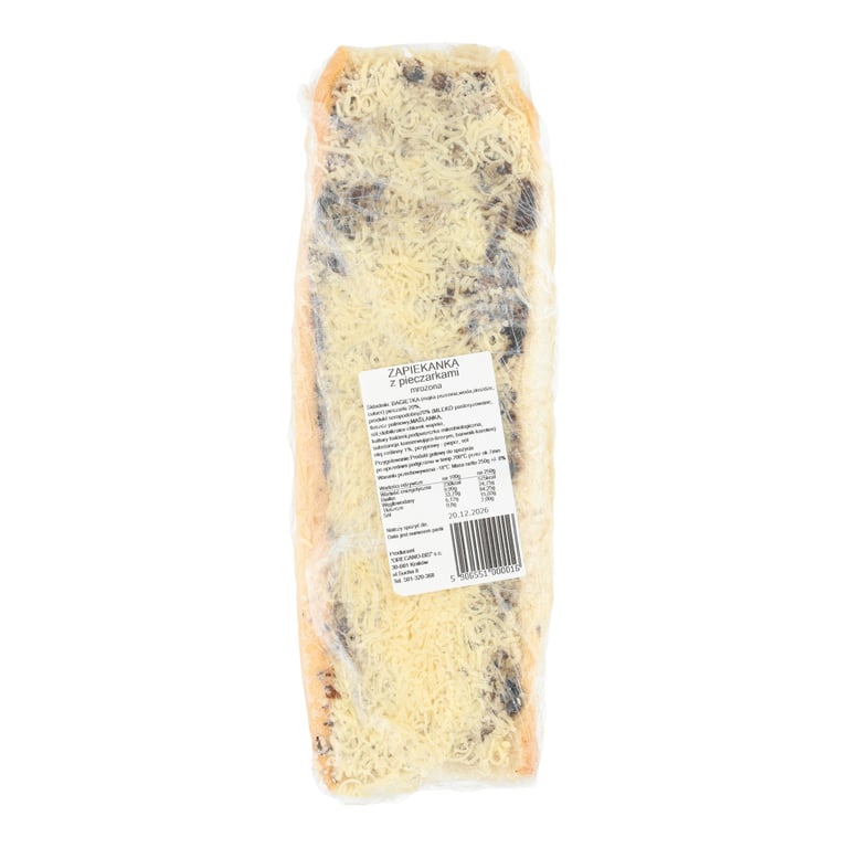 OREGANO BIS ZAPIEKANKA 250 GRAMÓW 15 SZTUK
