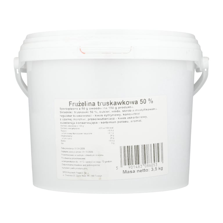 BIFIX FRUŻELINA TRUSKAWKOWA 50% 3,5 KG