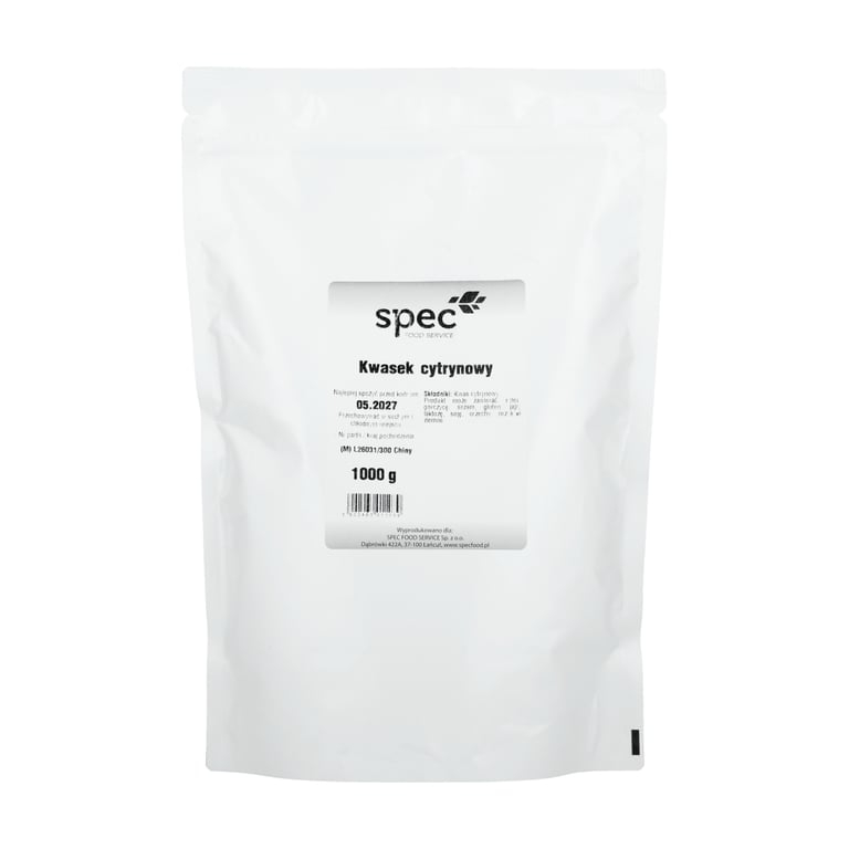 SPEC KWASEK CYTRYNOWY 1 KG