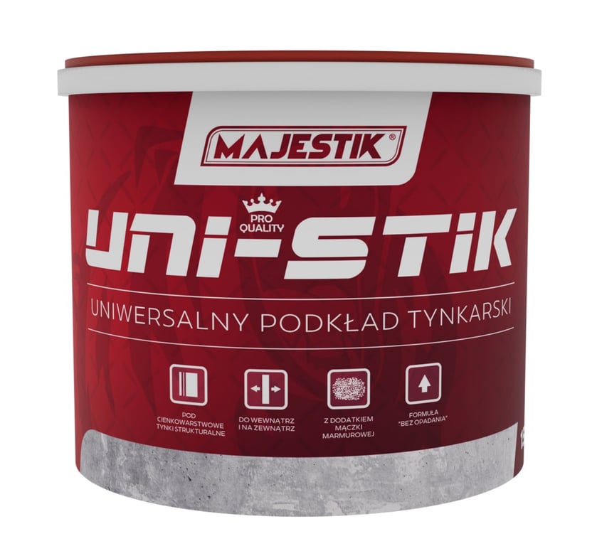 Majestik UNI-STIK grunt podtynkowy biały 15 kg