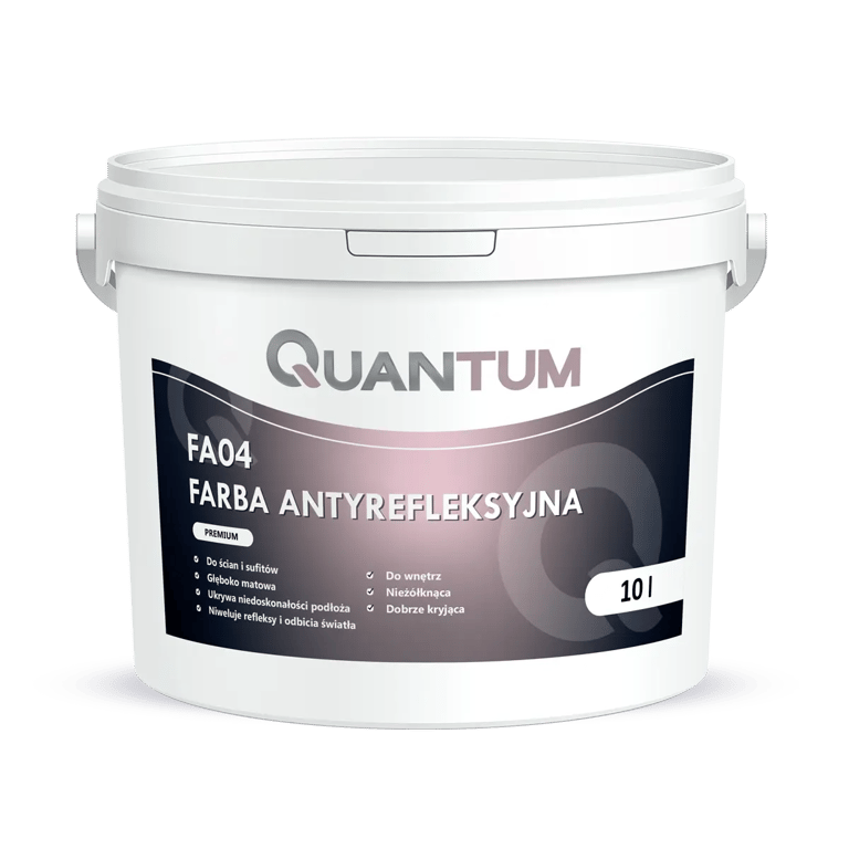 QUANTUM FA04 Farba Antyrefleksyjna Premium 10L