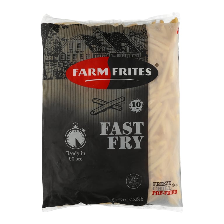 FARM FRITES FRYTKA PROSTA FAST FRY 10 MM 2,5 KG