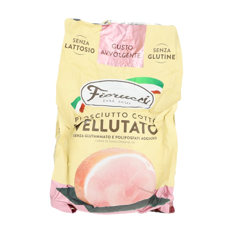 FIORUCCI PROSCIUTTO COTTO VELLUTATO GOTOWANA SZYNKA WIEPRZOWA BLOK OKOŁO 8 KG